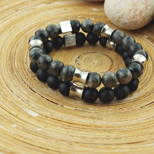 Natuursteen armband Elvio - HanneHaves