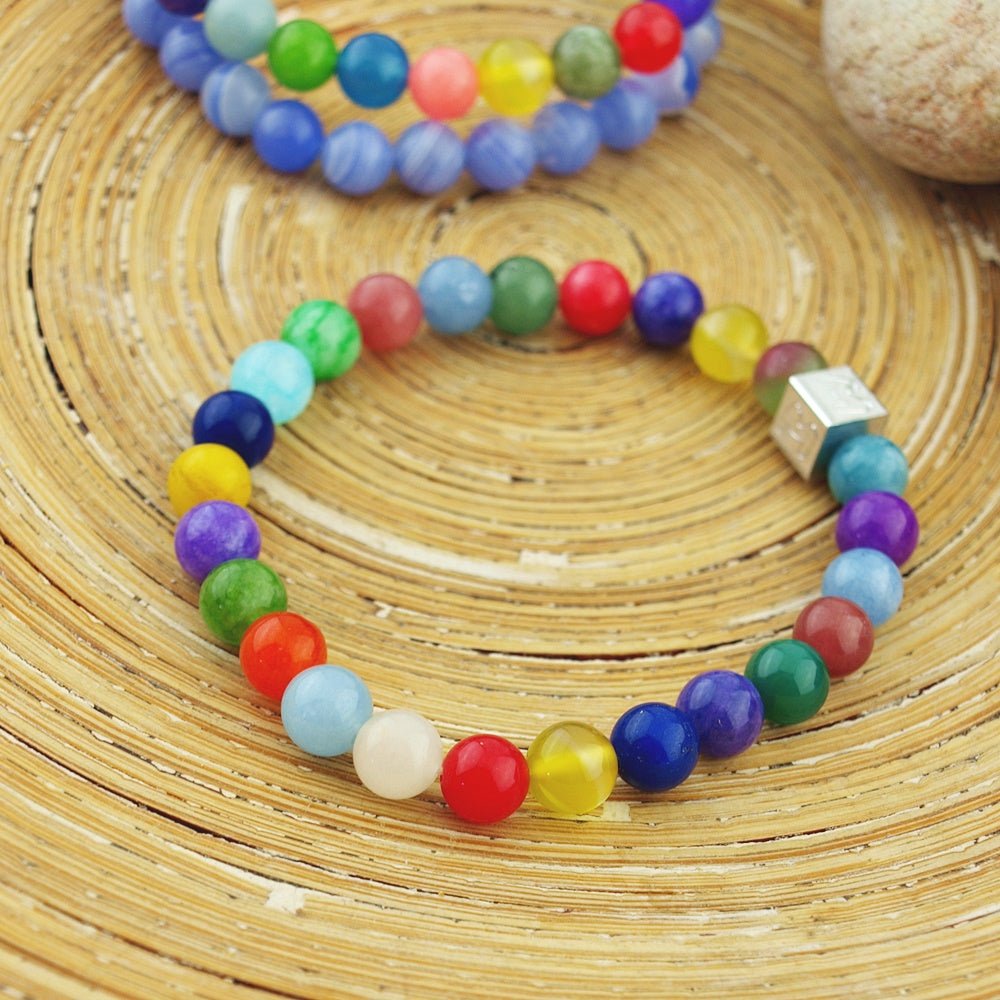 Natuursteenarmband Arcoíris - HanneHaves