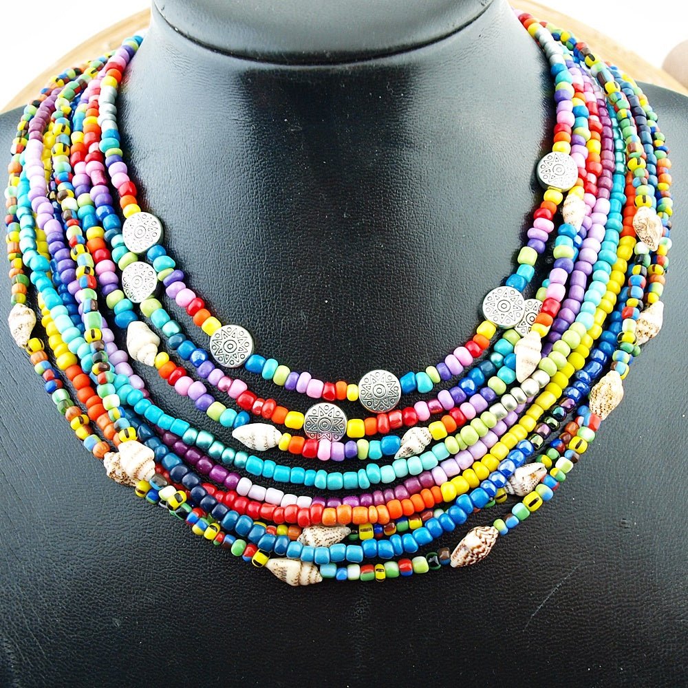 Korte ketting Rainbow - HanneHaves