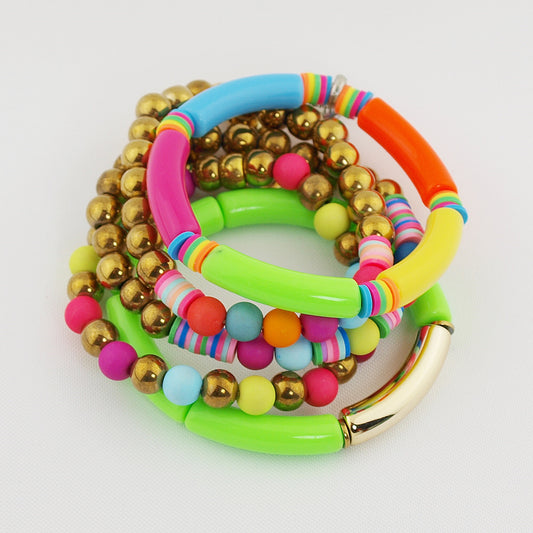 Spring set armbanden Spring Colors - HanneHaves
