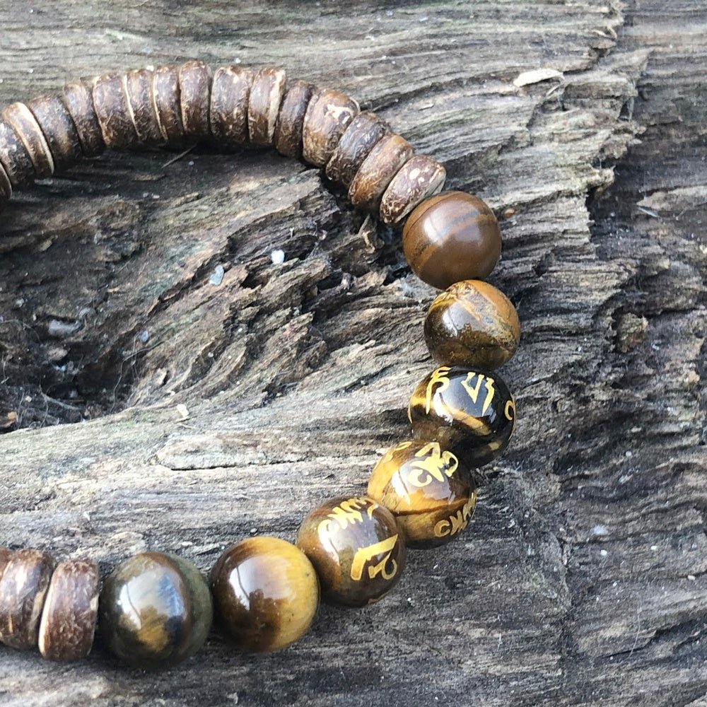 Stoere armband Arnau Ojo de Tigre - HanneHaves