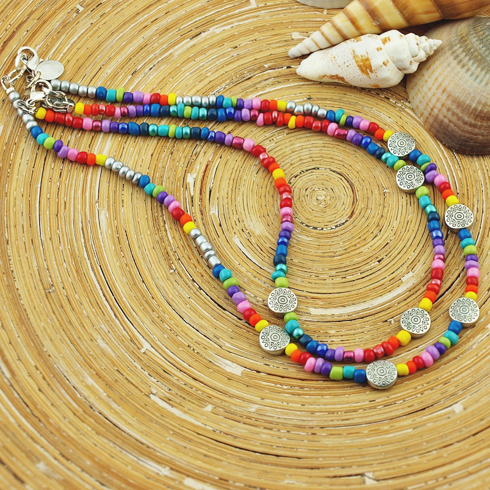 Korte ketting Rainbow Ester