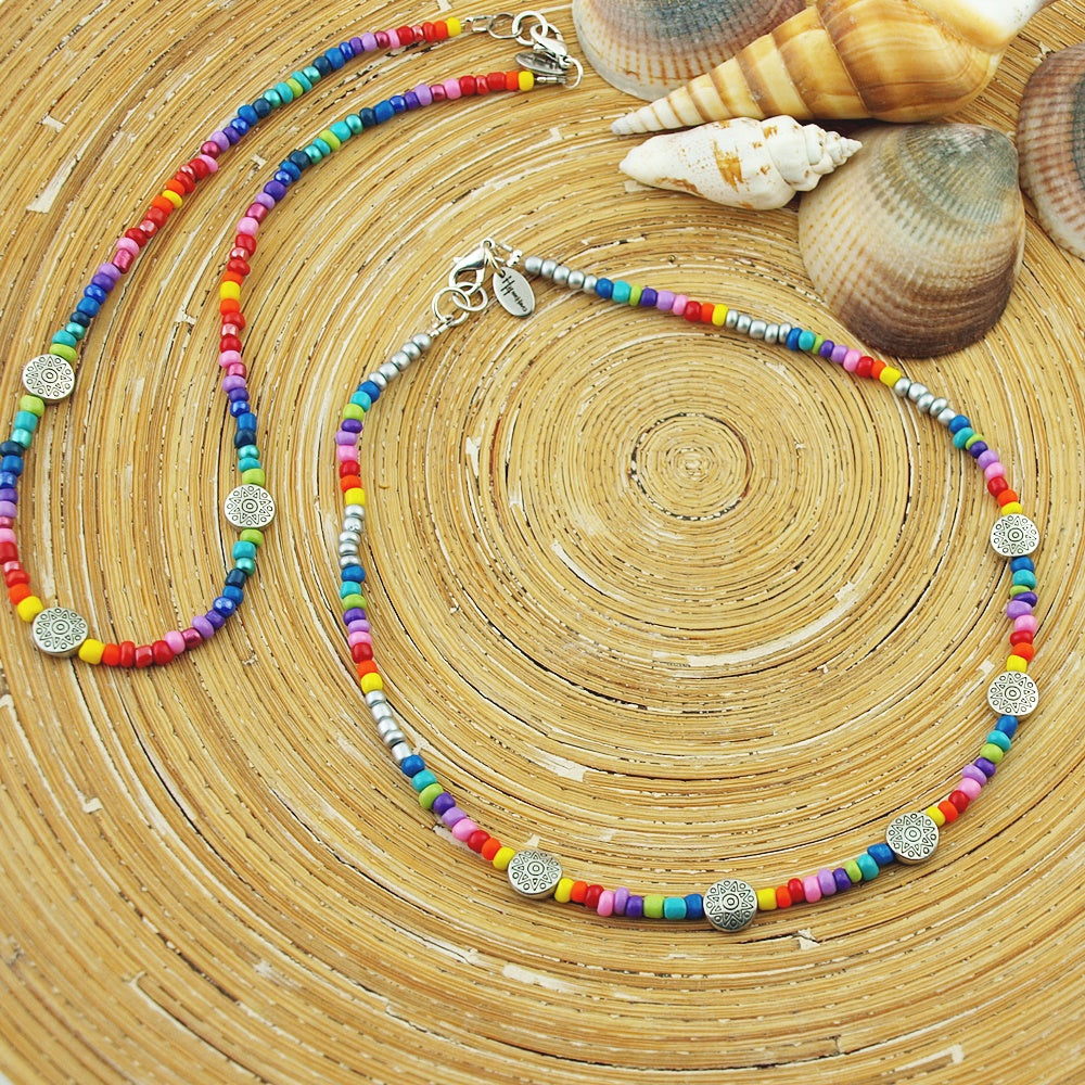 Korte ketting Rainbow Ester