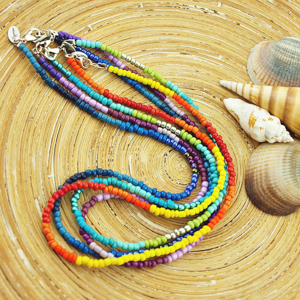 Korte ketting Rainbow 