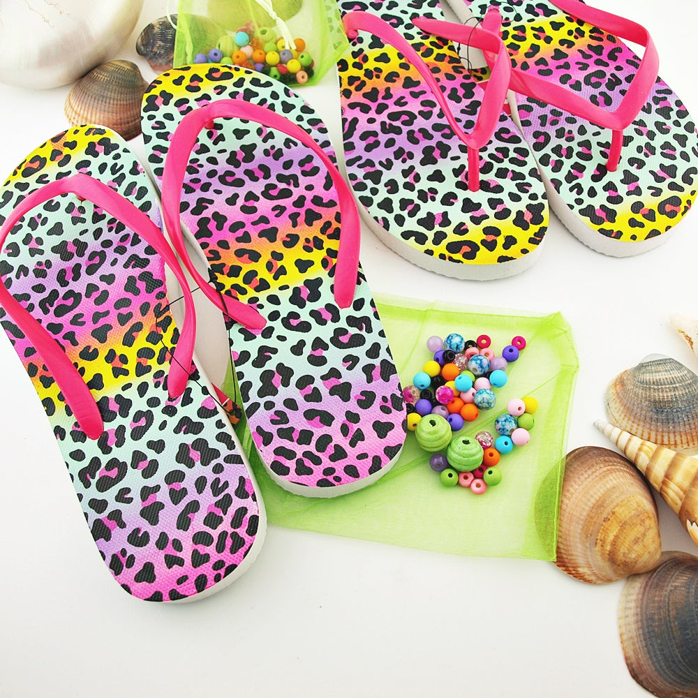 Teenslippers: Rainbow Panther DIY