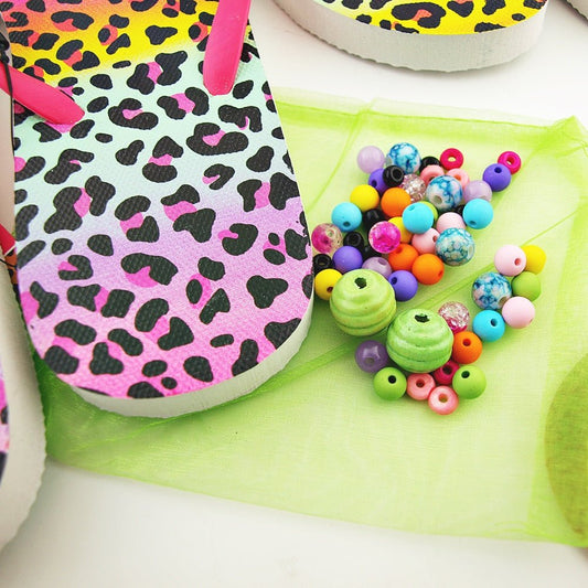 Teenslippers: Rainbow Panther DIY - HanneHaves