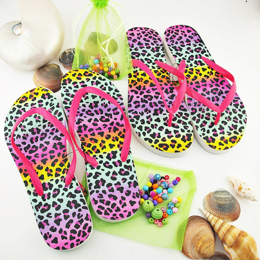 Teenslippers: Rainbow Panther DIY