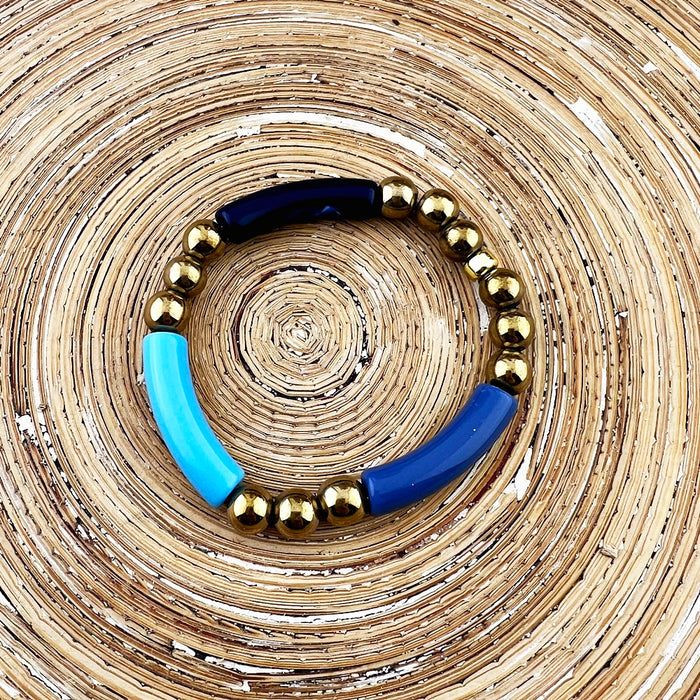 Armbanden Tube mix Blue