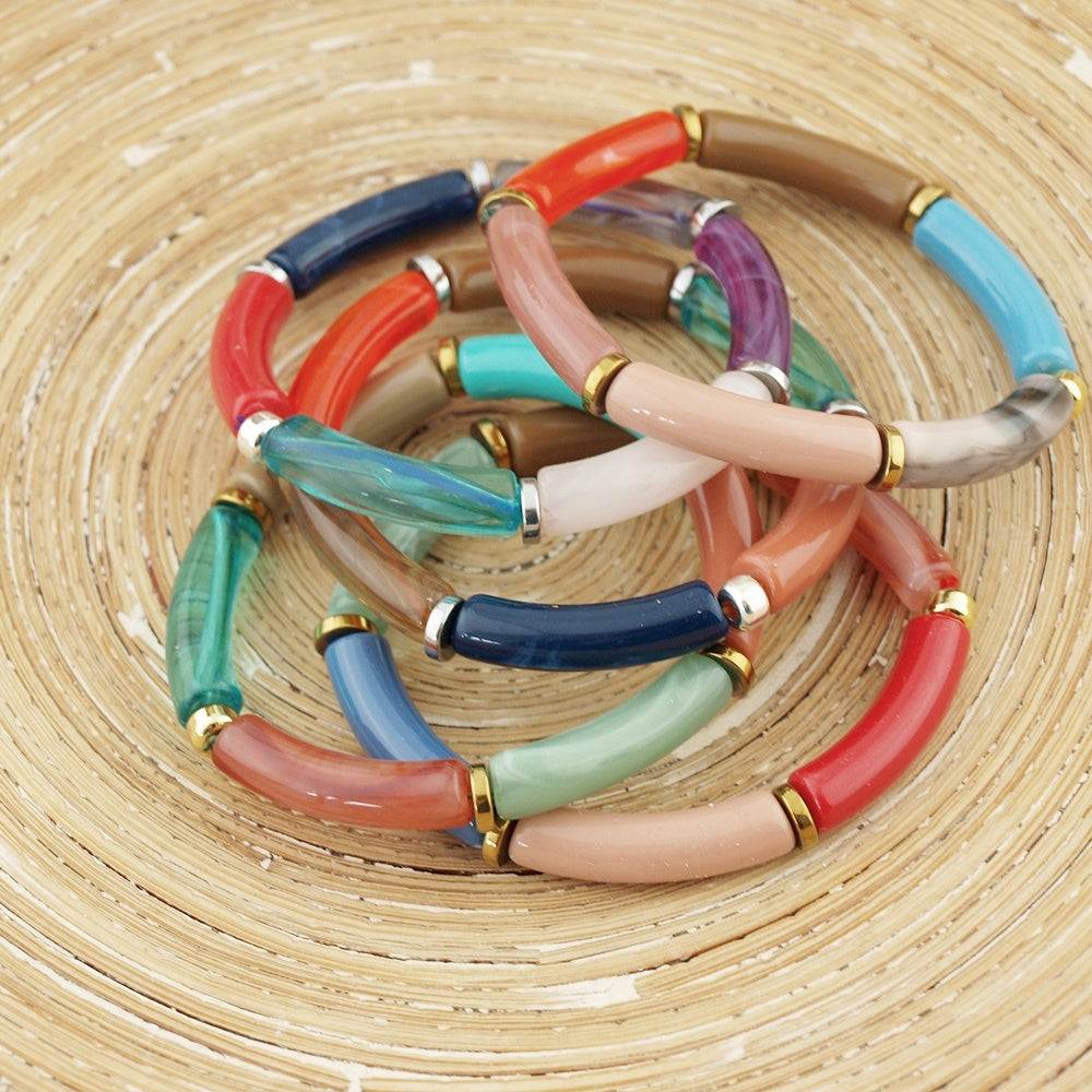 Armband Tube Herfst kleuren