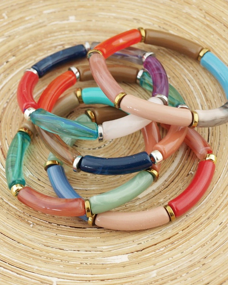 Armband Tube Herfst kleuren - HanneHaves