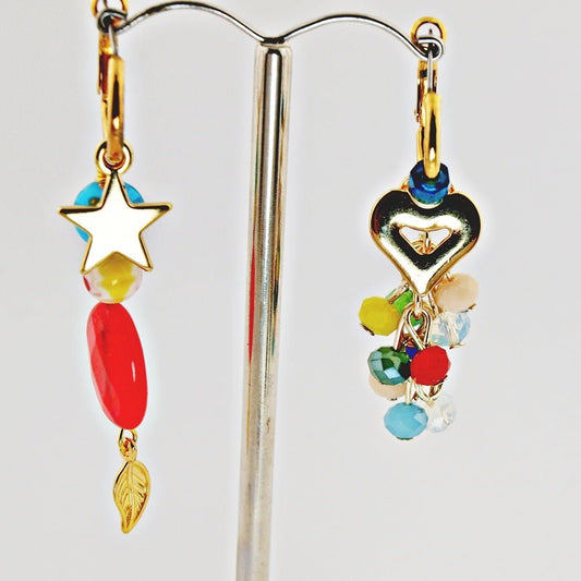 Oorbellen Creolen Novias Rainbow - HanneHaves