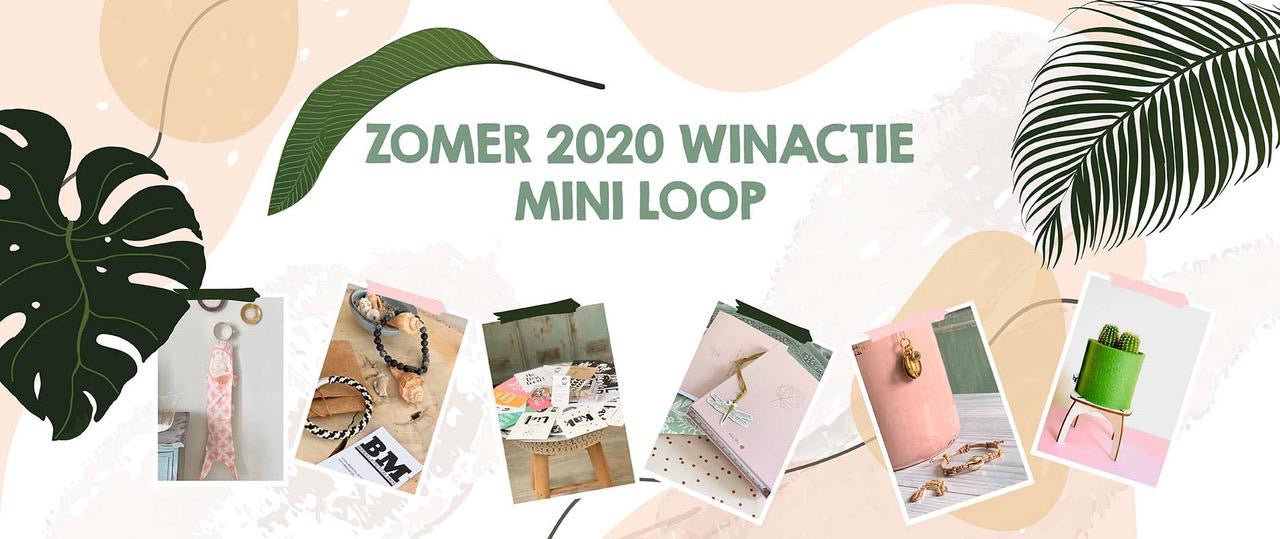 Doe mee met de  zomer 2020 winactie MINI LOOP