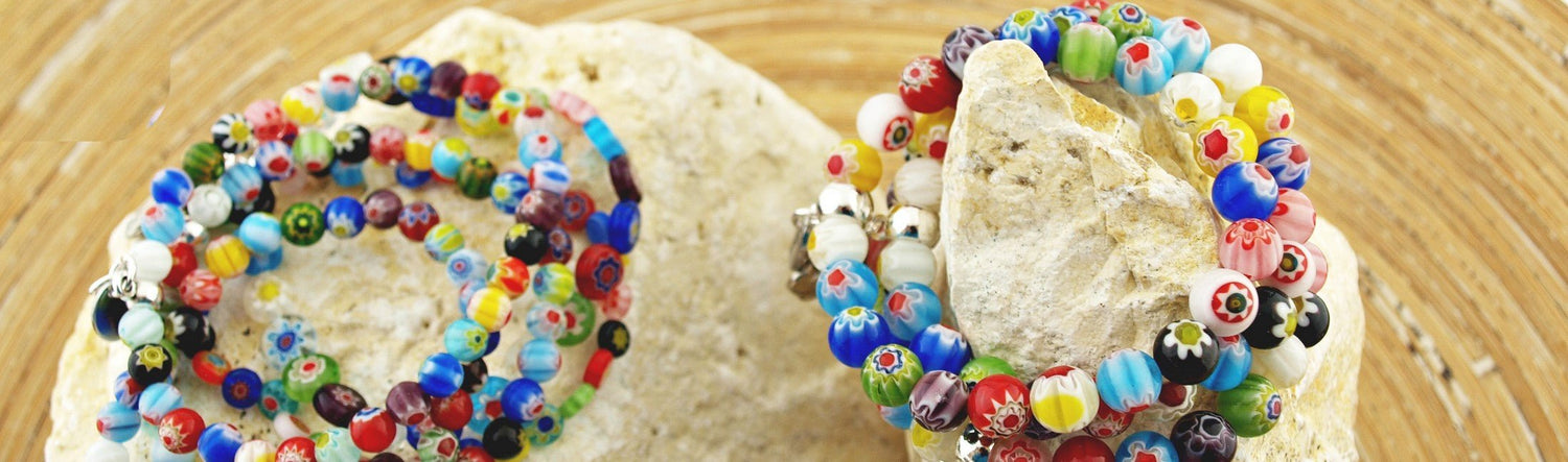 Armbanden Millefiori - HanneHaves