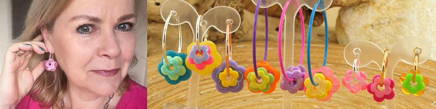 Bloemcreolen - HanneHaves