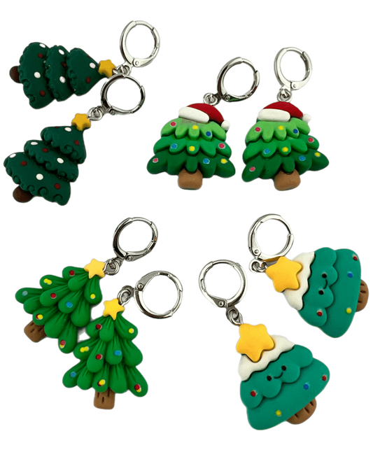 Oorbelletjes Kerstboom - HanneHaves