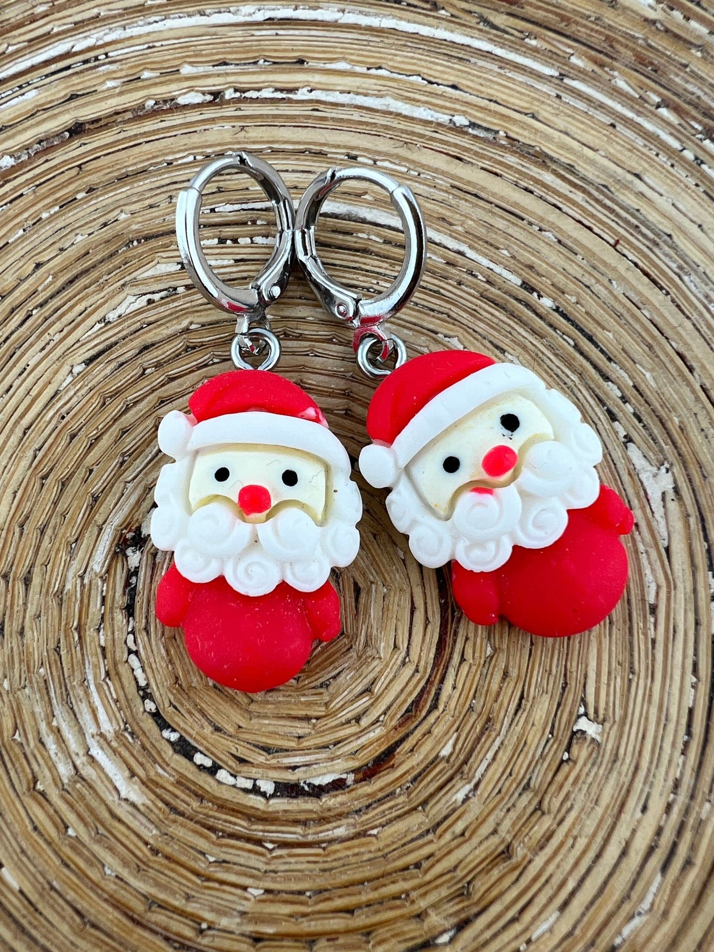 Oorbelletjes kerstman - HanneHaves