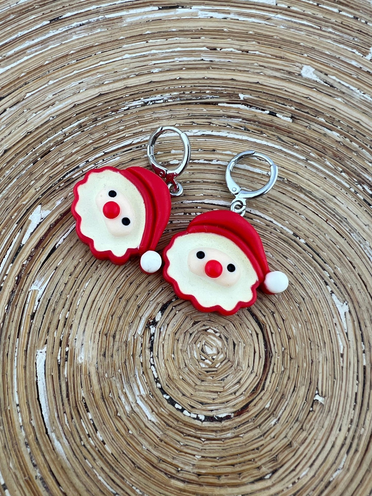 Oorbelletjes kerstman - HanneHaves