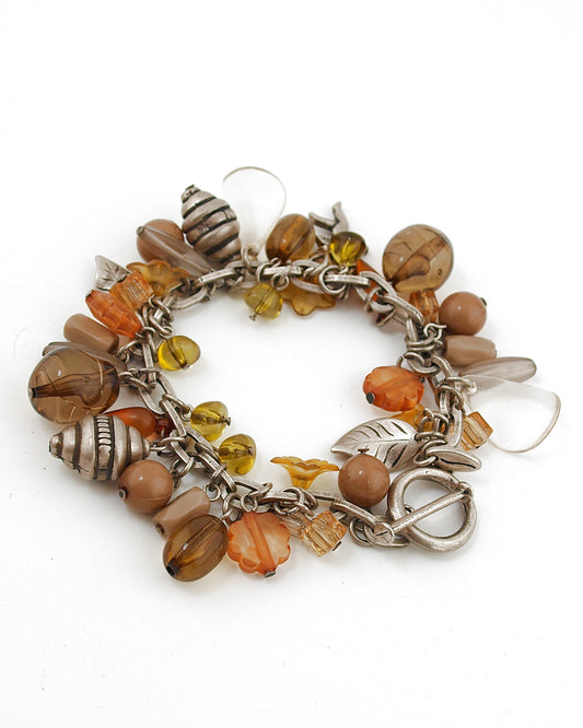 Bedel armband bruin
