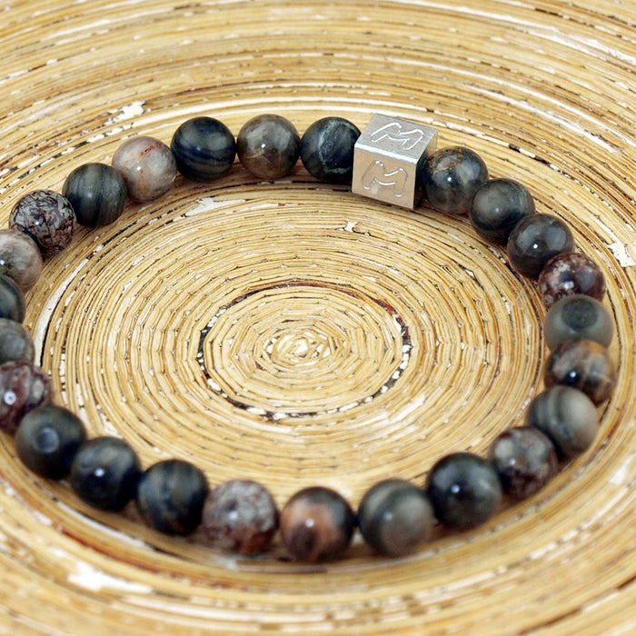 Natuursteen armband Lope