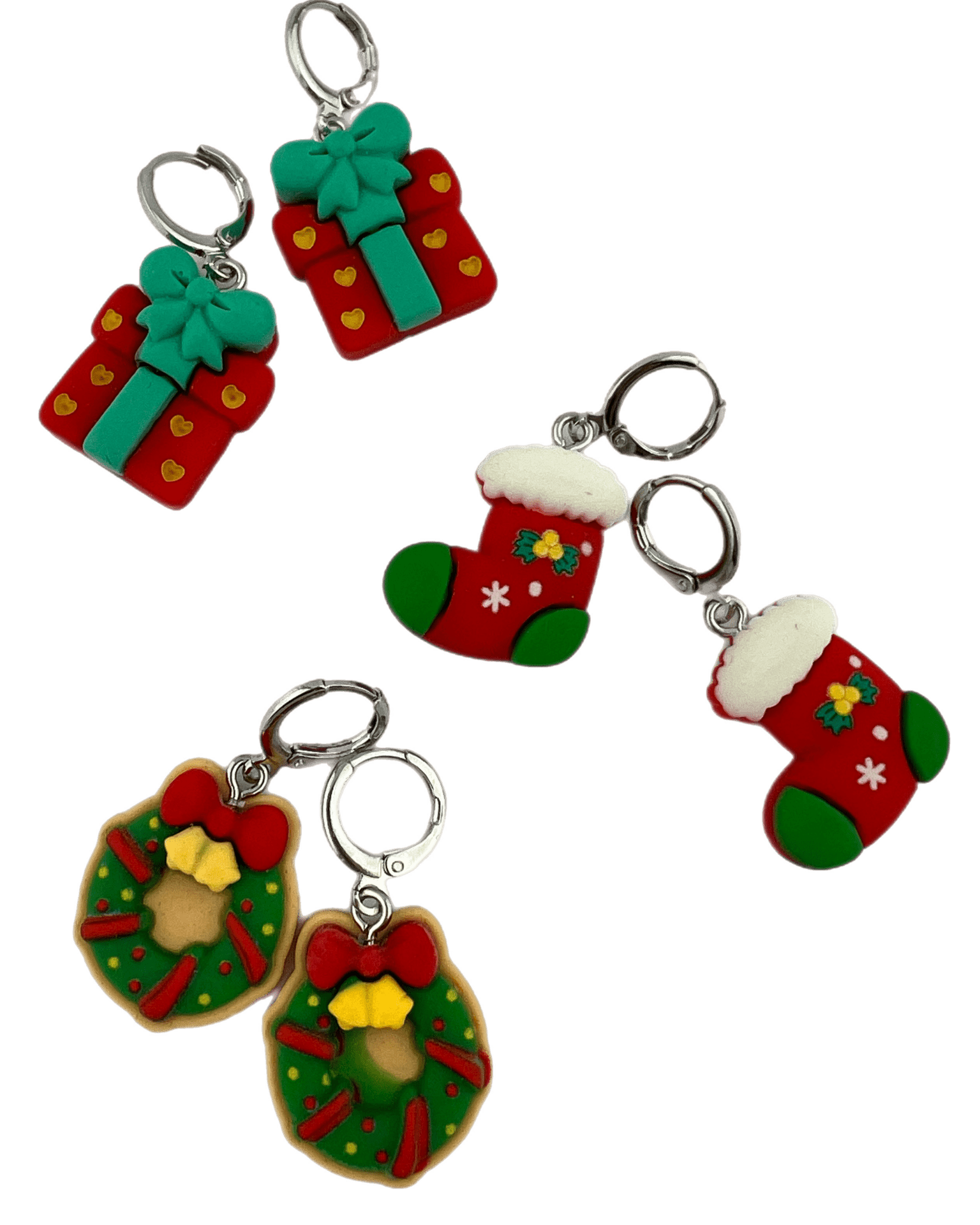 Oorbelletjes Kerstornament - HanneHaves