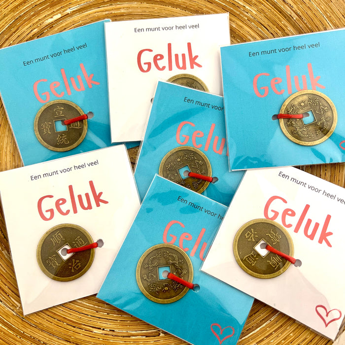 Muntje voor geluk