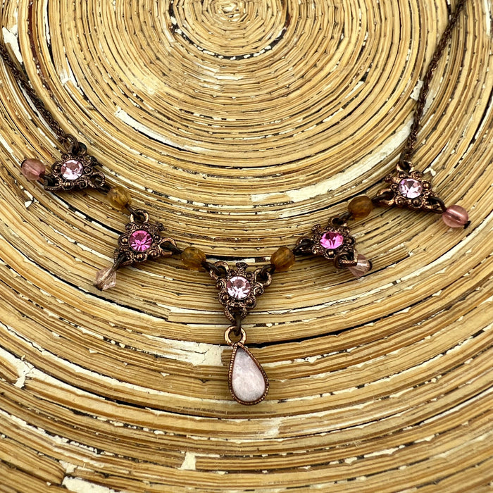Ketting Red Bronze Pink
