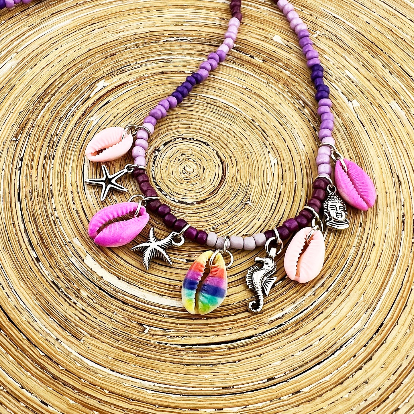 Korte ketting Rainbow Kauri