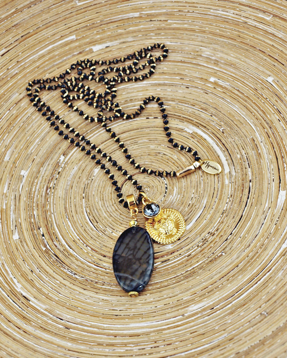 Lange ketting Kobalto Oro