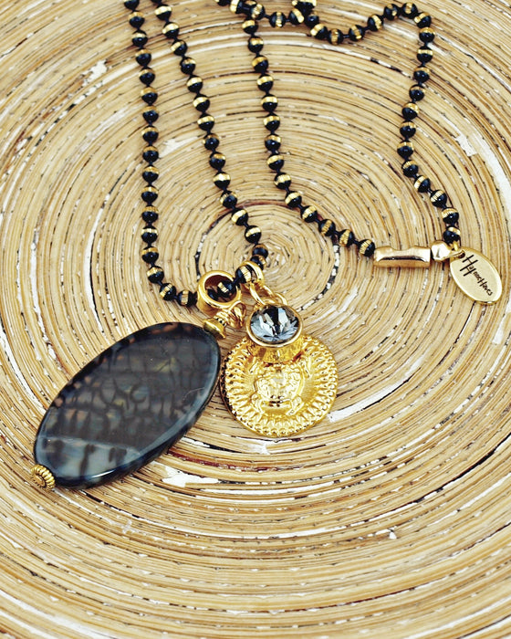 Lange ketting Kobalto Oro
