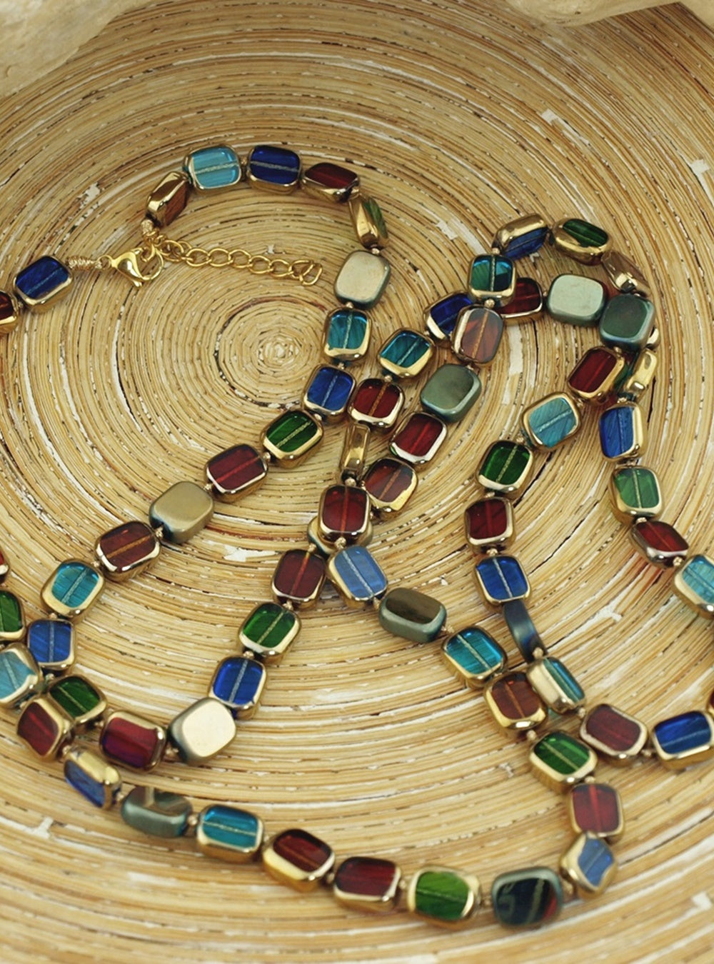 Lange ketting ketting Festive Multi Color