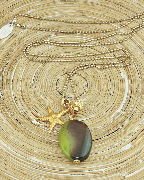 Lange ketting Starfish Kerry