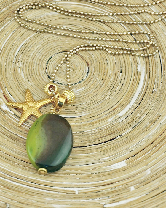 Lange ketting Starfish Kerry