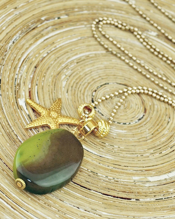Lange ketting Starfish Kerry