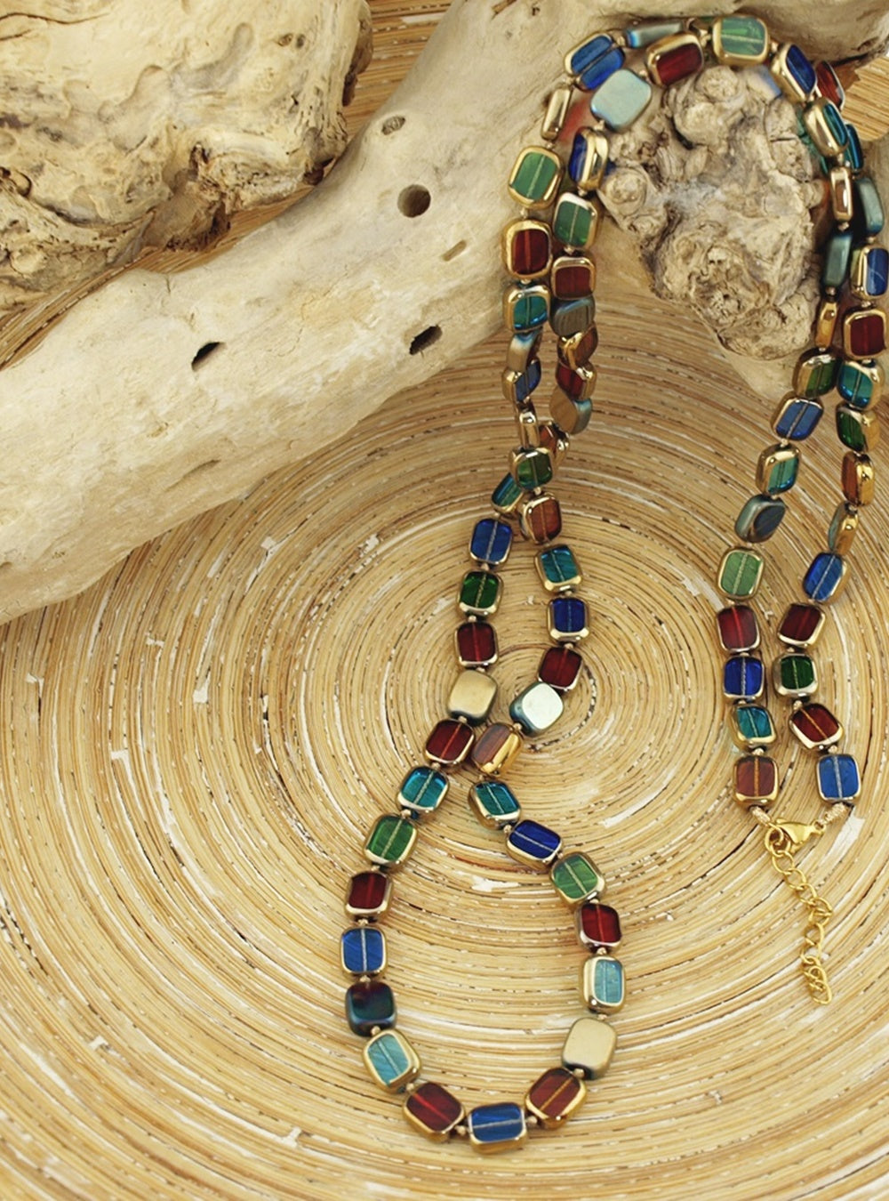 Lange ketting ketting Festive Multi Color