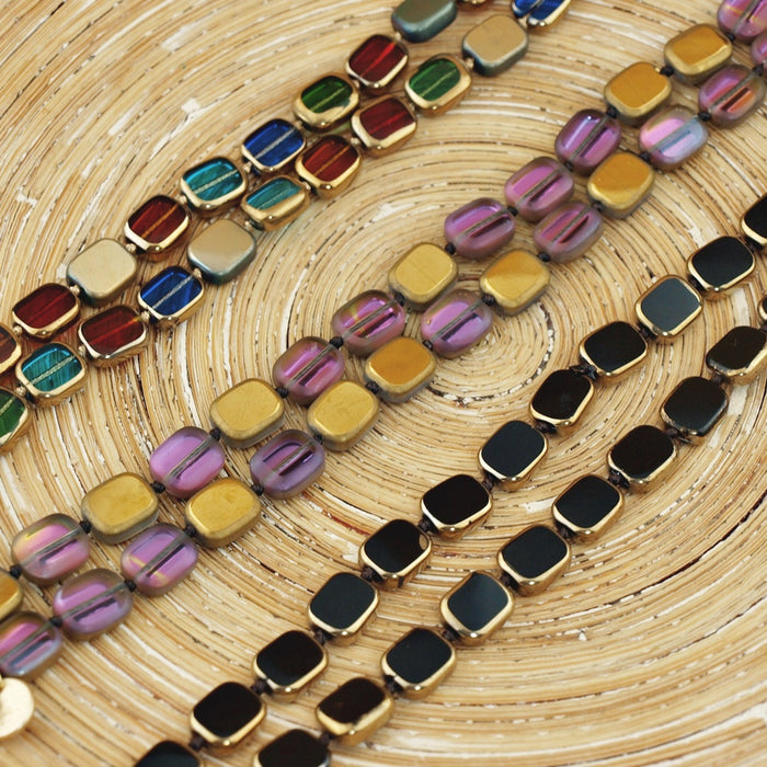 Long one ketting Festive Gold