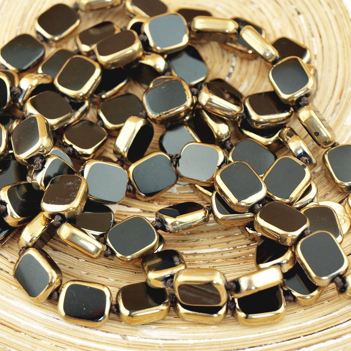 Long one ketting Festive Gold