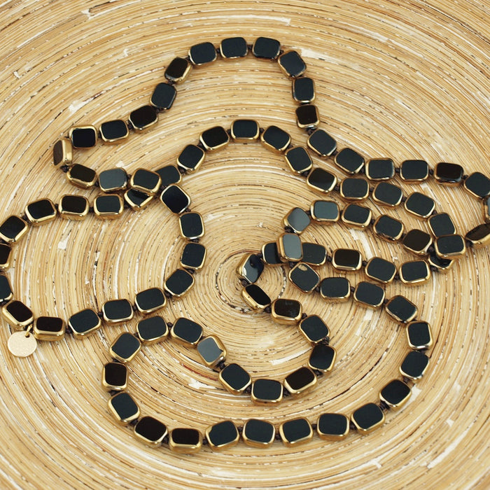 Long one ketting Festive Gold