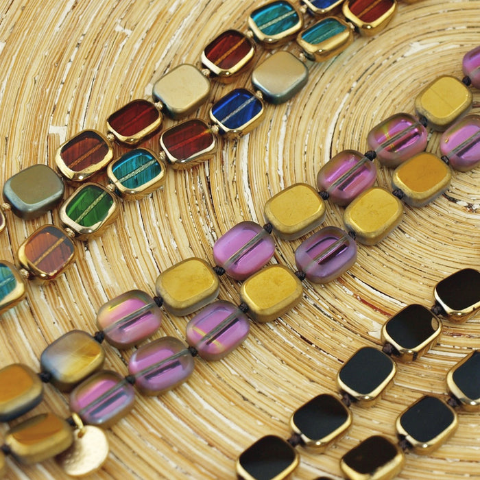 Long one ketting Festive Purple