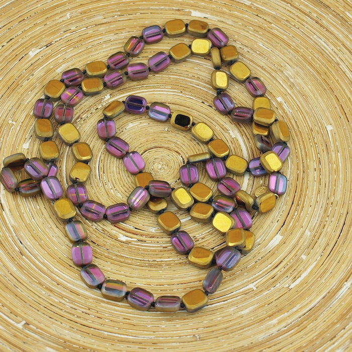 Long one ketting Festive Purple