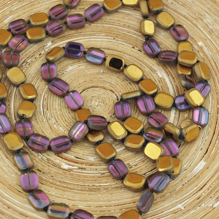 Long one ketting Festive Purple