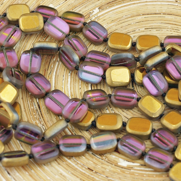 Long one ketting Festive Purple