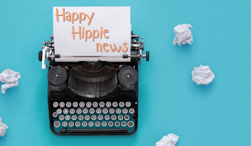 Happy Hippie nieuwsbrief van Hannehaves 
