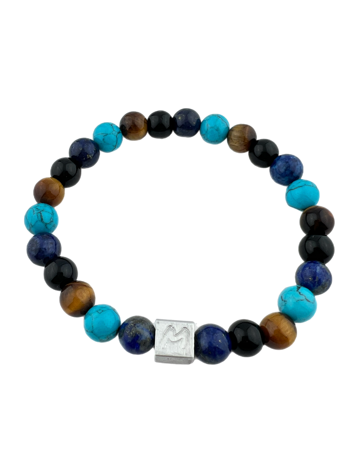 Natuursteen armband Hugo (8MM)