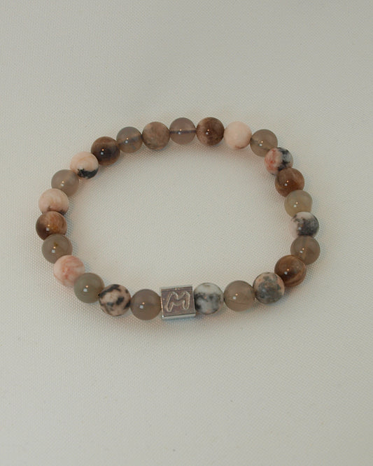 Natuursteen armband Yago