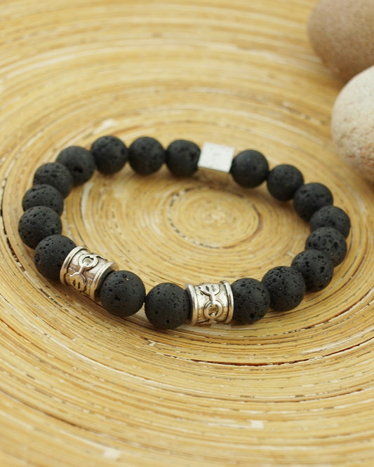 Natuursteen armband Chain