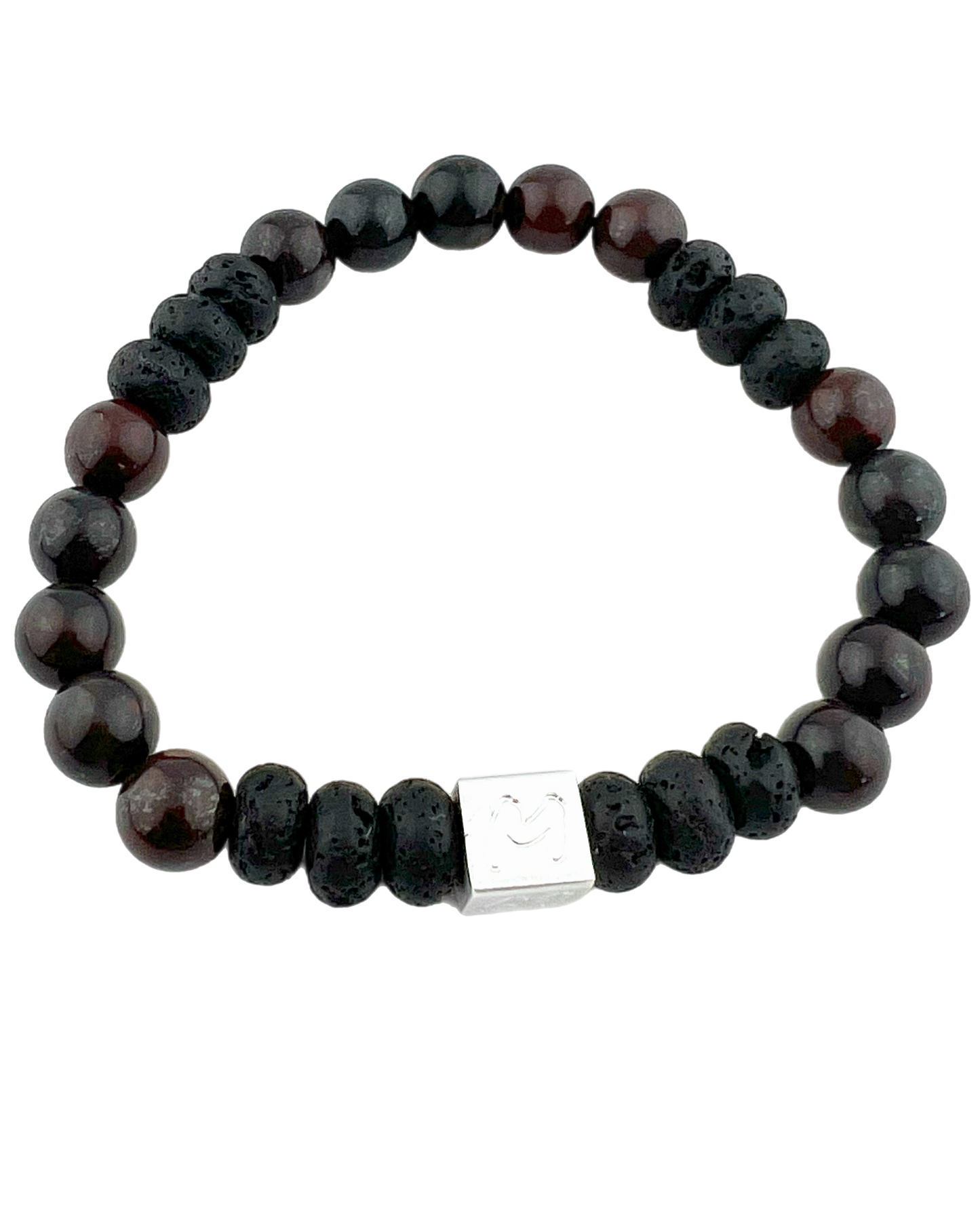Natuursteen armband Damario (8MM)