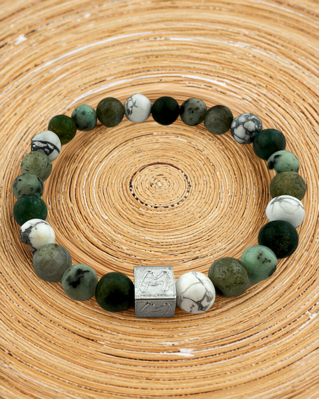 Natuursteen armband Efran (8MM)