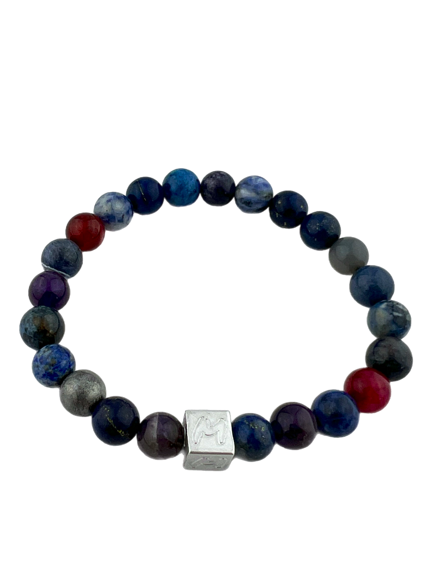 Natuursteen mix armband Orvin Momentos armbanden