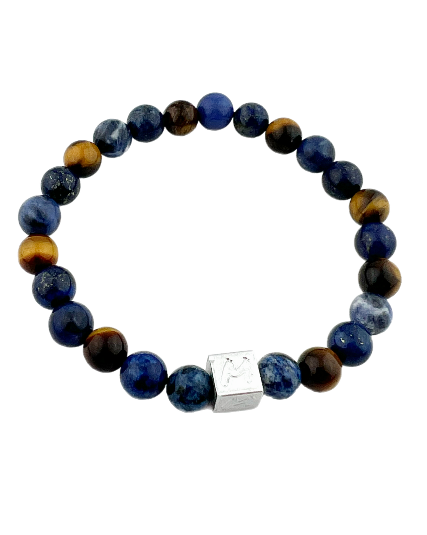 Natuursteen armband Alanzo (8MM)