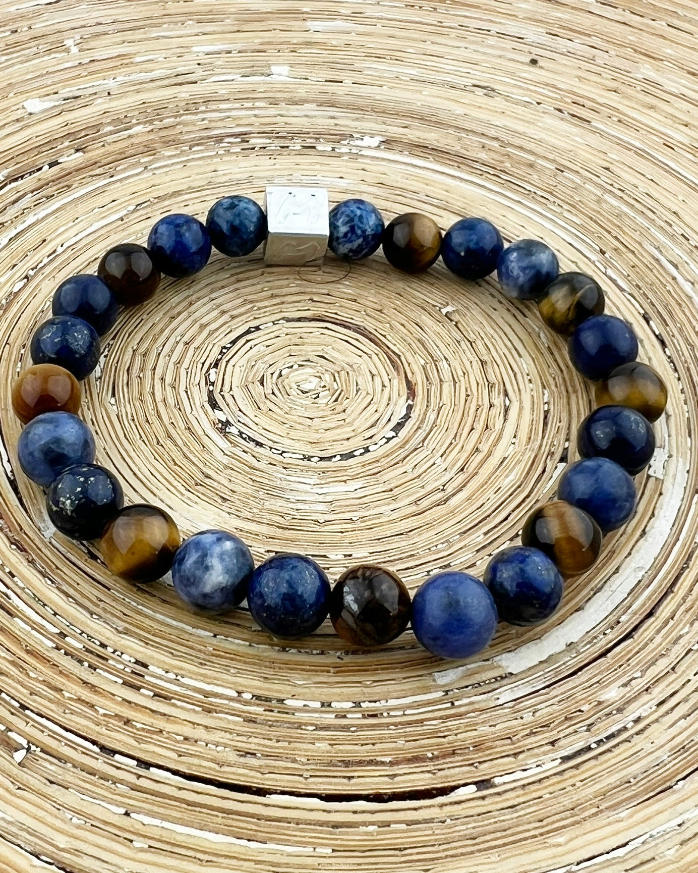 Natuursteen armband Alanzo (8MM)